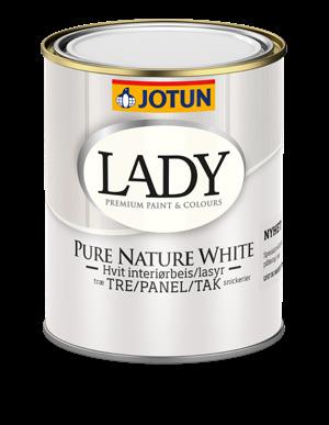 LADY Pure Nature 9036 Hvitkalket ett strøk LADY Pure Nature 9036