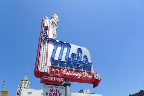 utsiktspunkt mot downtown LA og Hollywood-skiltet. http:// www.