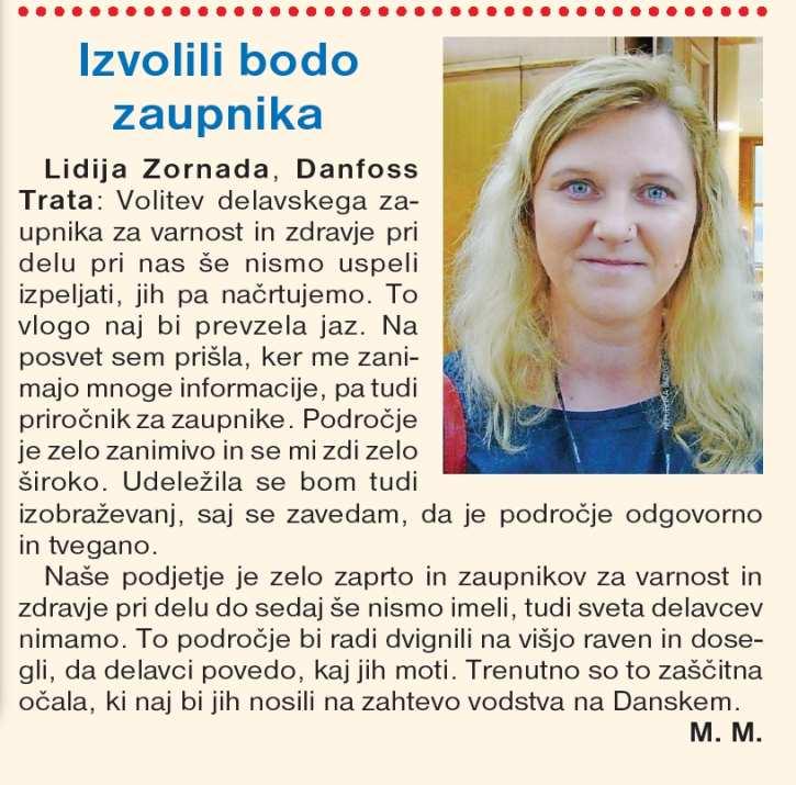 smo jo dalj časa napovedovali, (tudi z objavo v našem časopisu Delavska enotnost), prišlo do