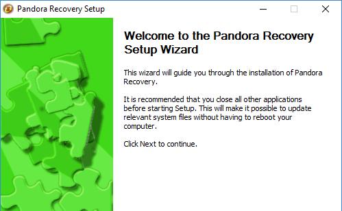 Pandora Recovery Last ned programmet fra www.komputer.no/fordelssonen Om programmet Pandora Recovery redder deg hvis du har mistet viktige filer.