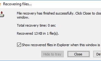 Puran File Recovery Portable Last ned programmet fra www.komputer.
