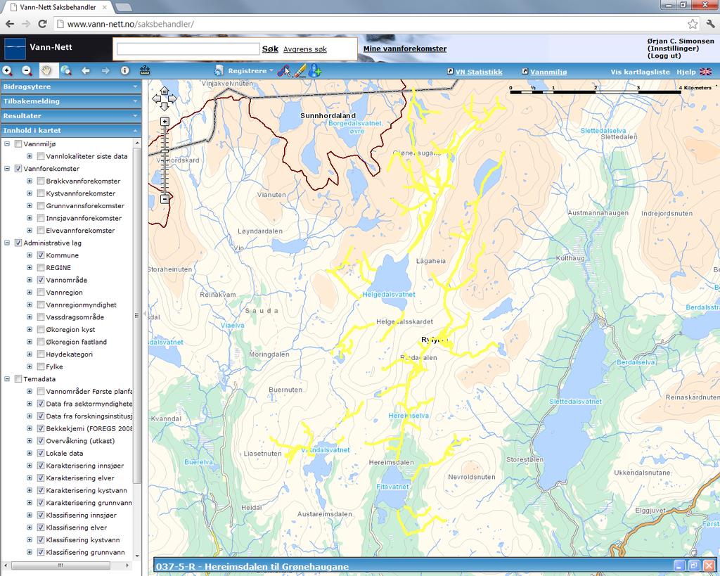 Hereimsdalen til Grønehaugane (037-5-R) Moderat (påvirkningsanalyse) Moderat ph