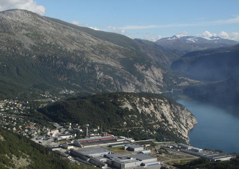 VOKSER MEST prosjektene for ett år siden, ble for eksempel Glomfjord Hydrogen etablert.