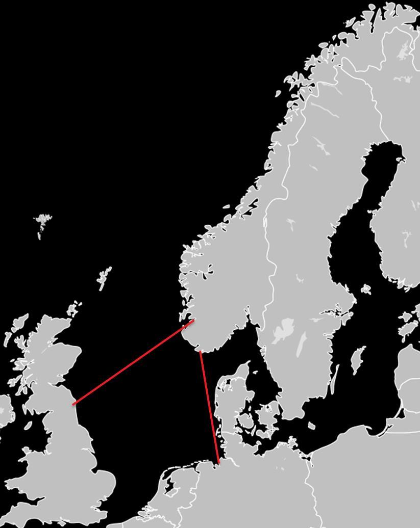 NordLink og NSL to megaprosjekter God fremdrift følger plan i drift i 2019 og 2021 Gir i sum 5200 MW kapasitet til Danmark, Storbritannia og kontinentet Ny markedsprognose tilsier fortsatt robust