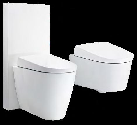 Med AquaClean Sela tilbyr Geberit et dusjtoalett med enestående enkle og intuitive funksjoner kombinert med designen til en helt vanlig toalett.