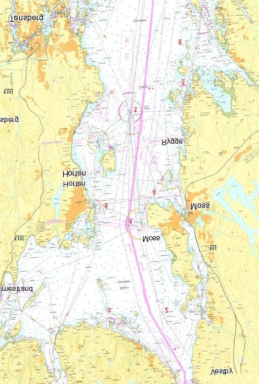 Tillegg 1 - Start/bane alternativer Tillegg 2 Vises Tallstander 1 ved før Varselsignalet, seiles: Start, 5bb, 11bb, 5sb, 1bb, 2bb, 3bb, mål (ca.