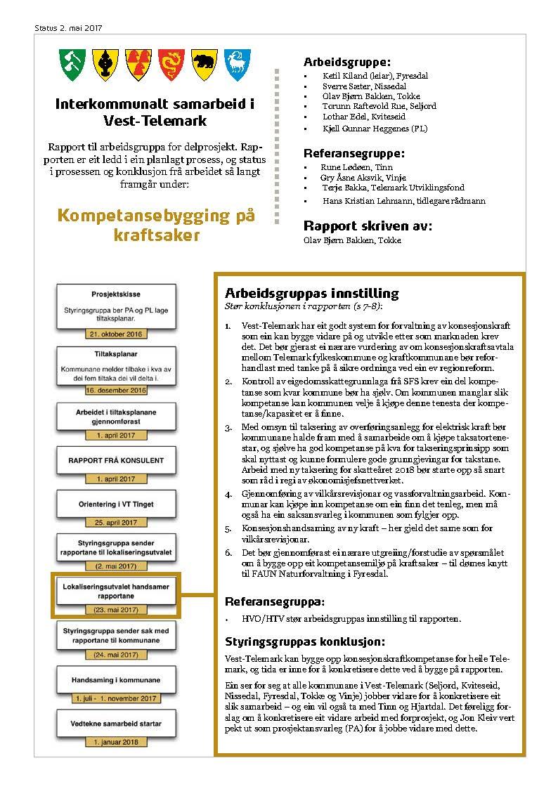 pdf Kompetansebygging på kraftsaker Skriven av: Olav