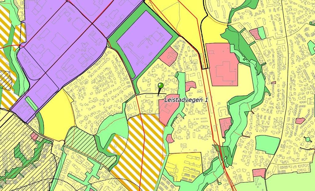 Side 2 Planstatus Kommuneplanens arealdel Planforslaget er i samsvar med kommuneplanens arealdel 2012-2024 (KPA) hvor området er avsatt til