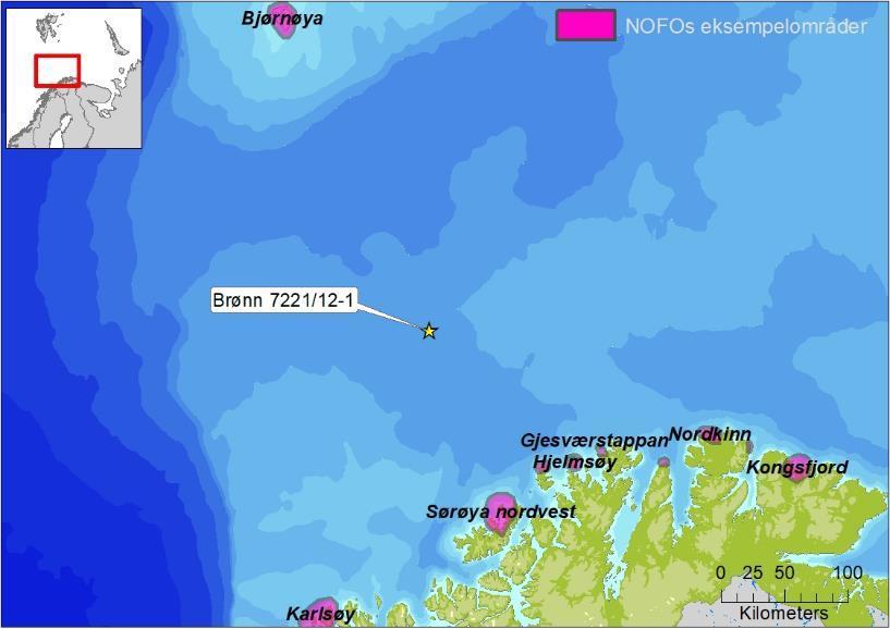 2.3.2 Stranding Det er ingen landruter som har 5 % sannsynlighet for stranding av mer enn 1 tonn olje per 10 10 km ruter i noen av sesongene hverken gitt en overflate- eller en sjøbunnsutblåsning fra