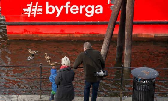 med effektive transportløsninger og høy