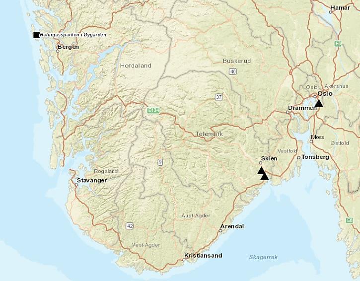 forsynings- og hjelpefartøy eller skip som transporterer CO2 i bulk. Innretning omfatter også rørledning og kabel når ikke annet er bestemt.