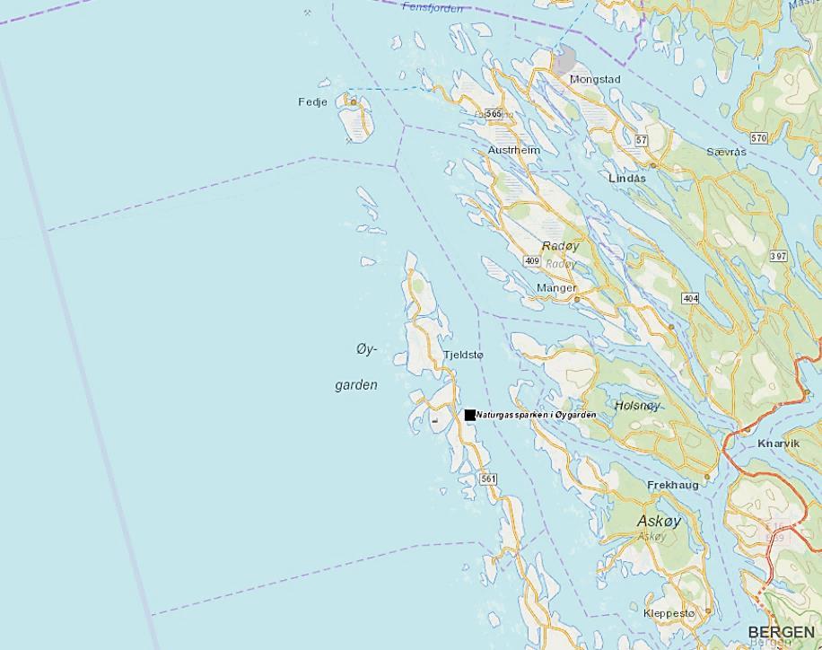 Havn for mottak av skipstransportert CO2 må ligge skjermet på innsiden av skjærgården for å sikre en tilfredsstillende tilgjengelighet for det høye antallet skipinger som planlegges.