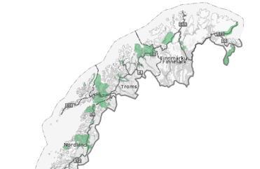 som inngår i NDH Alle lasermålte områder fra 2016 er nå