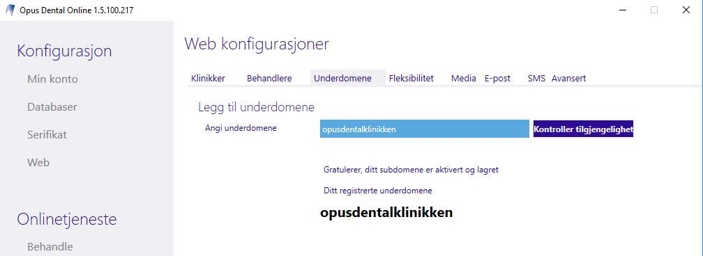 Adressen til e-timeboken blir da: opusdentalklinikken.opusdentalonline.com.