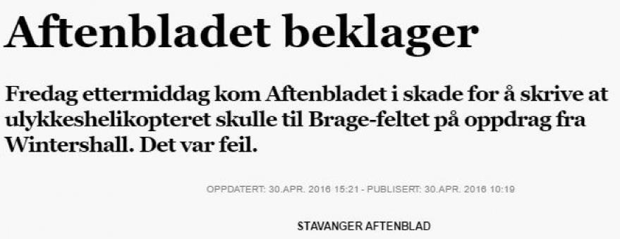 Trykket fra alle mediene kan bli