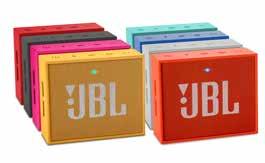 Fullfunksjons rimelig bærbar høyttaler med stor lyd. JBL GO gir deg JBLs lydkvalitet hvor som helst. GO er en alt-i-ett-løsning.
