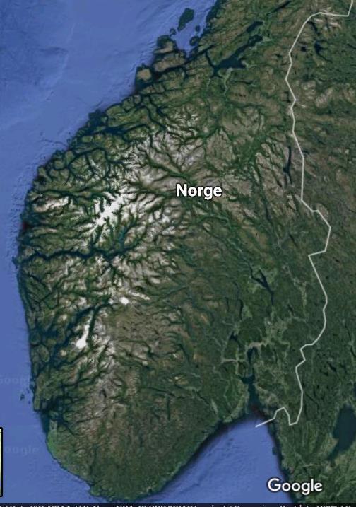 Hva har vi mest av i Norge?