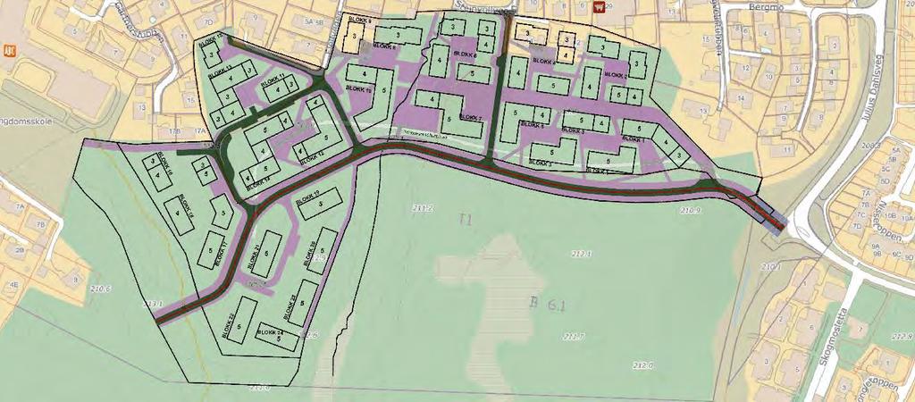 Tabell 6 Benyttet trafikktall Vei ÅDT i NVDB ÅDT (2032) Andel tunge kjøretøy Hastighet Algarheimsvegen (veg 174) 14200 18544 5 % 60 km/t Algarheimsvegen (veg 178) 16130 21064 5 % 50 km/t Julius Dahls