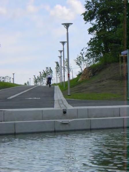 Samordnet planlegging av terrengforming, fallforhold, materialvalg og vannhåndtering Terreng, landskap og