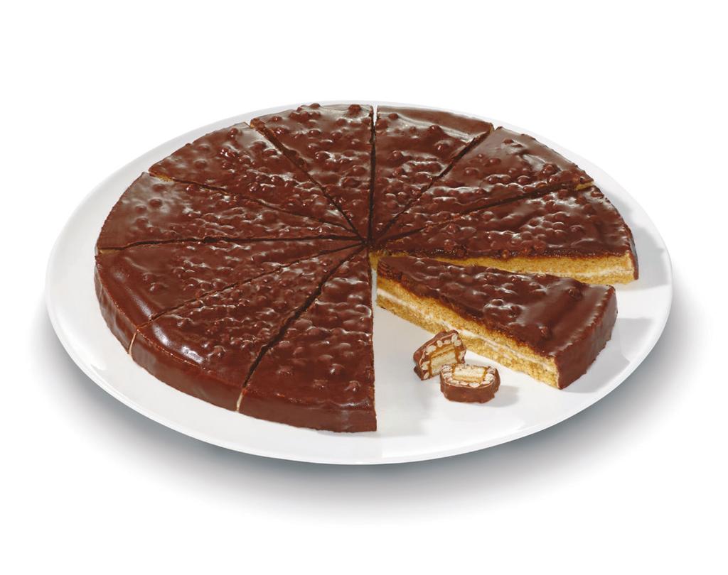 Lion Kake Epd nr: 4960787 Vare nr: 8109026 Varemerke: Erlenbacher Sjokoladekake laget etter oppskriften til den orginale Lion Bar sjokoladen.