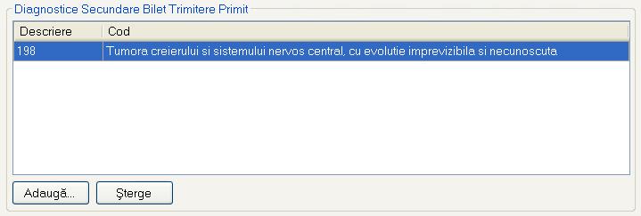 introducerea unor diagnostice secundare. 6.2.