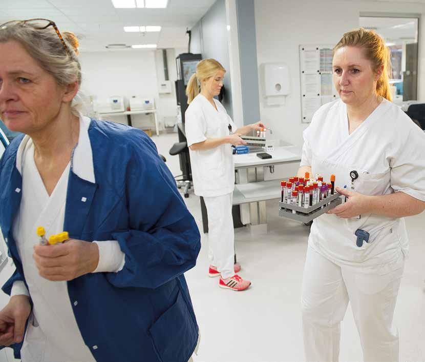 Arbeidsdagen en overflow av Jeg kjenner absolutt igjen den situasjonen som de to bioingeniørene i Helse Sør- Øst beskriver sier Lise Dragset, foretakstillitsvalgt ved St. Olavs hospital.