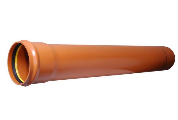 PVC grunnavløpsrør SN 8 med integrert Sewerlock tetningsring PVC sewer pipe SN 8 with integrated Sewerlock sealing ring NRF D s M dm nr mm mm mm mm 225 10 19 75 * 3.2 50 90 307 75 58 110 3.