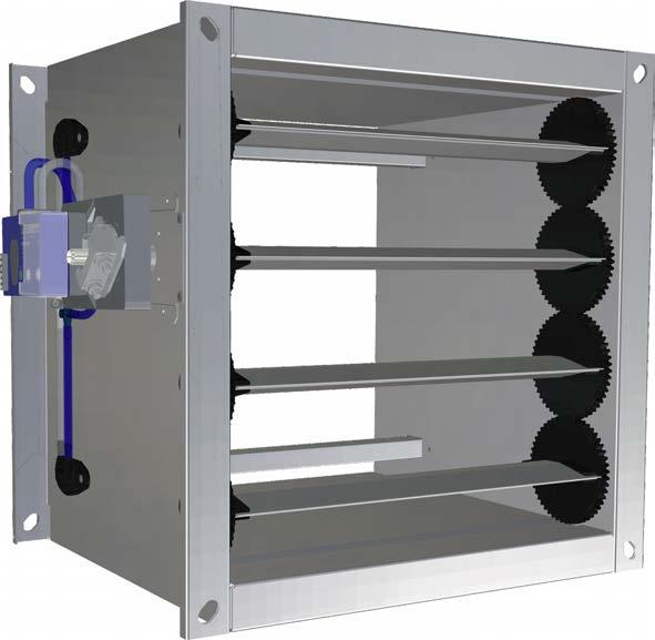 Funksjon Funksjonsbeskrivelse VAV-spjeldet er utstyrt med en differansetrykksensor for måling av luftmengde.