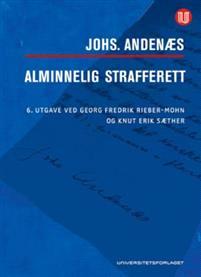 Last ned Alminnelig strafferett - Johs. Andenæs Last ned Forfatter: Johs. Andenæs ISBN: 9788215015057 Format: PDF Filstørrelse:22.