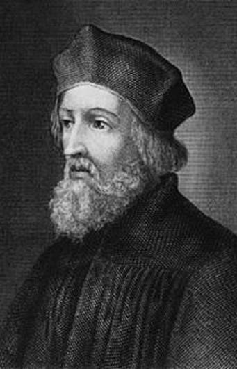 Jan Hus (1369-1415) Jan Hus var en Tsjekkisk filosof og prest som fungerte som rektor ved Charles University i Praha. Var den Pre-reformatoren som påvirket Martin Luther mest.