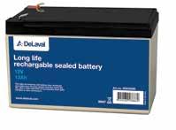 88029101 368,- (460,-) Oppladbart batteri 12 V Alkalisk batteri, 12 Ah.