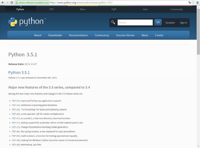 НАПОМЕНА Пошто постоје значајне разлике у многим деловима синтаксе кода између Пајтона 2 и Пајтона 3, препорука је да се инсталира најновија верзија само Пајтона 3 и да се сва вежбања и задаци раде у