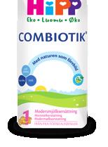 HIPP Combiotik 2 er en helt økologisk tilskuddsblanding som er tilpasset spedbarn fra 6 måneders alder.