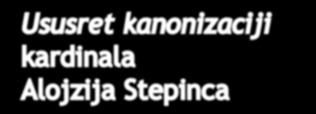 Ususret kanonizaciji kardinala Alojzija Stepinca Studenci 54 Ususret kanonizaciji kardinala Alojzija Stepinca Quo vadis, Europa?