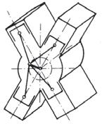 6 a)), V - motore (slika 2.6 b)), H - motore (slika 2.6 c)), X motore (slika 2.6 d)), bokser motore (slika 2.6 e)), zvijezda motore (slika 2.6 f)), itd.