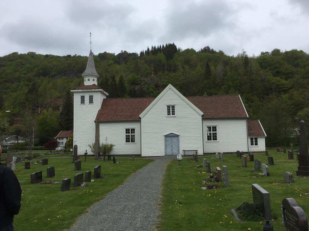 Kirkene i Lyngdal Befaring den 03.06.