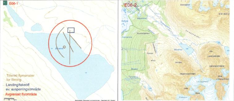 En tillatelse i dette tilfellet vil skape en presedens som senere vil kunne føre til dronebruk av stort omfang og vil kunne bryte med miljørettslige prinsippene i naturmangfoldlovens 10 Dette