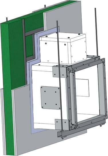 Cover of actuating mechanism has to be removable after installation Position: 1