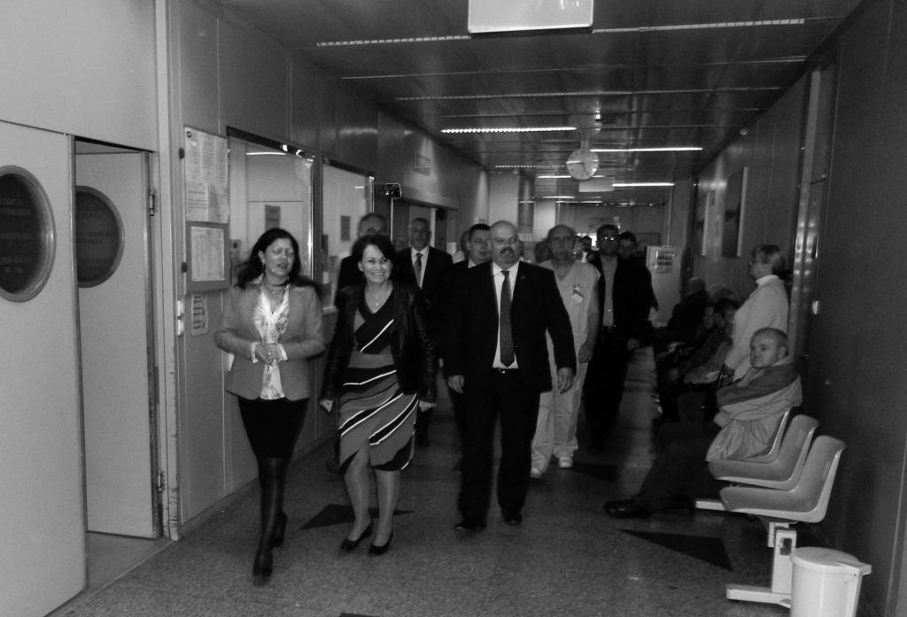 Општу болницу Ђорђе Јоановић Зрењанин су 14.04.2015. године посетили покрајинска секретарка за здравство, социјалну политику и демографију, Проф.