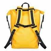 SR07 WXP-1 CASCADE 100% vanntett backpack i et innovativt design. Tapede sømmer og glidelåser.