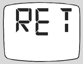 .. Slipp «I/O»-knappen når «F» vises på displayet. Den nye innstillingen bekreftes med et kort lydsignal, og deretter slås termometeret automatisk av.