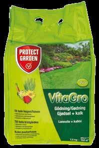 Nyhet! VitaGro havegjødsel NPK 19-2-6 med mikronæring. Komplett næring til alle hagens vekster: Plen, grønnsaker, frukt, bær, roser, busker m.fl. Basert på de reneste råvarer og er klorfri.
