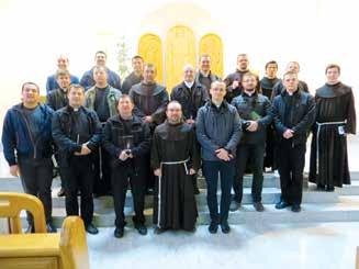 Bilo je 16 đakona: 3 iz zagrebačke nadbiskupije, 3 iz sisačke biskupije, 1 iz bjelovarske biskupije, 1 fratar trećoredac, 2 fratra zagrebačke provincije, 2 fratra konventualca, 1 isusovac, 1 član