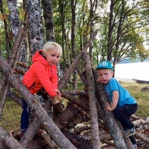 Et aktivt uteliv i Barnas Turlag bidrar til å sikre barna god fysisk og