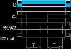 control contact G). The second output can be either timed or instantaneous.