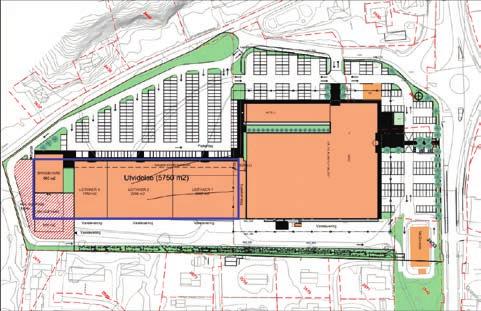 Utbygging av Bjørneparken kjøpesenter Det er planer om å utvide Bjørneparken kjøpesenter med ca 7500 kvm. Det er igangsatt arbeid med detaljregulering av området.