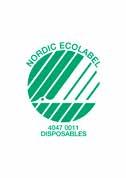 Fokus på kvalitet og miljø Huhtamaki Foodservice Nordic Oy er forpliktet og følger i alt vårt arbeid og i vår produksjon sertifikatene: ISO 9001:2008 for kvalitet, ISO 14001:2004 for Miljø, OHAS