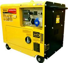 GENERATOR OME PORTABLE and MIDDLE DUTY GENERATOR DIESEL SILENT FRAME 4000W Digital Panel KW2600008 (ome and Portable) 4000W E-AVR Features: Rugged diesel power with a low noise level