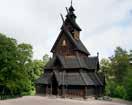 Trøndelag viser 1950-tallets bondeliv. Få også med deg stavkirken og Setesdal. GOL STAVKIRKE fra Hallingdal ble bygget rundt år 1200. Utsiden har rike utskjæringer av drager og kors.