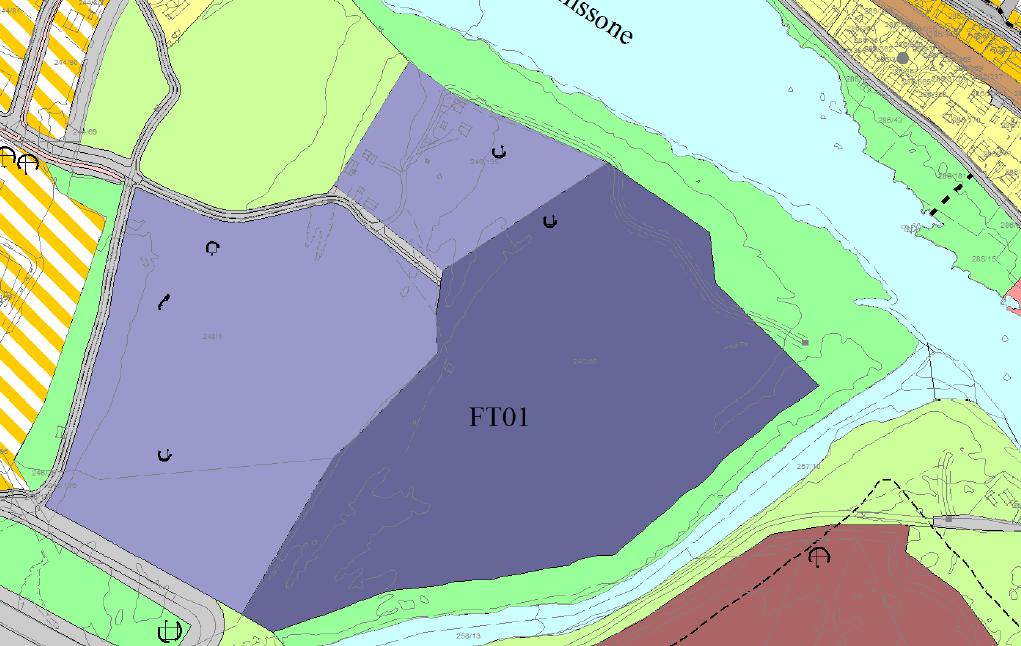 byggeområdene fra gjeldene plan der det ikke